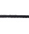 Шнур вязанный полипропиленовый 8 прядей черный d4 мм