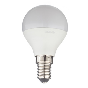 Лампа светодиодная OSRAM E14 шар 6,5 Вт 4000 К дневной свет