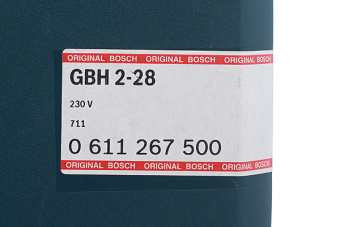 Перфоратор электрический Bosch GBH 2-28 (611267600) 880 Вт 3,2 Дж SDS-plus