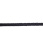 Шнур вязанный полипропиленовый 8 прядей черный d5 мм 30 м без сердечника