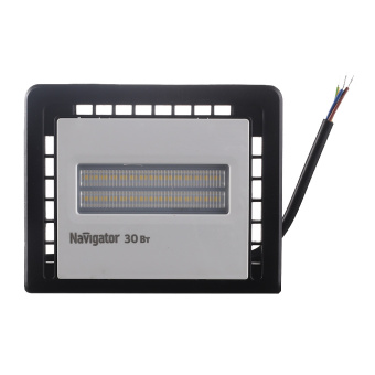 Прожектор светодиодный Navigator 30 Вт IP65 4000 К 2400 Лм нейтральный свет