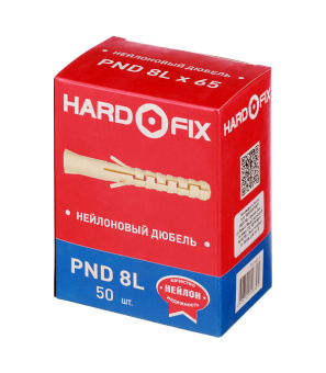 Дюбель распорный Hard-Fix/Wenzo 8x65 мм нейлон (50 шт.)