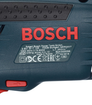 Дрель ударная Bosch GSB 13 RE (601217102) 600 Вт ключевой патрон