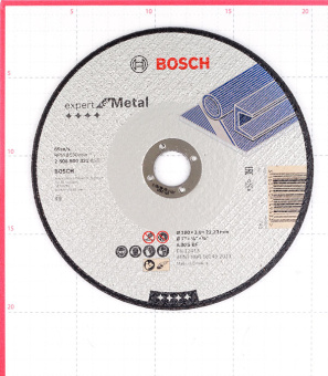 Круг отрезной по металлу Bosch (2608600321) 180х22х3 мм