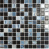 Мозаика Vidrepur Astro черная стеклянная 317х317х4 мм глянцевая