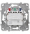 Розетка Schneider Electric UNICA NEW NU505718 c/у с заземлением со шторками белая
