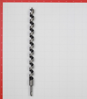 Сверло по дереву винтовое Практика (032-058) 28х600 мм удлиненное хвостовик шестигранный (10 HEX)