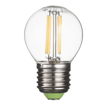 Лампа светодиодная Navigator E27 4Вт филаментная шарик 2700К теплый свет