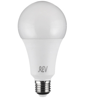 Лампа светодиодная REV Е27 25Вт 6500К холодный свет А70 груша