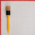 Кисть круглая Стандарт натуральная щетина пластиковая ручка 35 мм