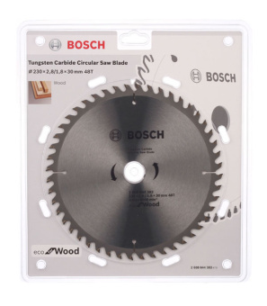 Диск пильный по дереву Bosch Optiline ECO (2608644382) 230х30х2,5 мм 48 зубьев