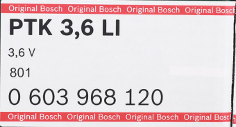 Скобозабивной пистолет аккумуляторный Bosch PTK 3.6 LI (603968120) 3,6В 1,3Ач Li-Ion