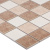 Мозаика Starmosaic Beige Matt бежевая керамическая 306х306х6 мм матовая