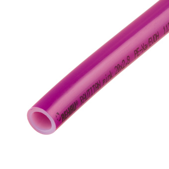 Труба полиэтиленовая 20 х 2,8 мм Rehau Rautitan Pink