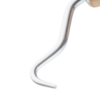 Крюк для вязки арматуры нержавеющая сталь ЗУБР деревянная ручка