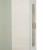 Дверное полотно VellDoris TECHNO Z дуб белый со стеклом экошпон 700x2000 мм