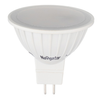 Лампа Navigator светодиодная диммируемая MR16 7Вт 230В 4000K нейтральный свет GU5.3