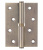 Петля Palladium N 613-S-4 AB левая разъемная 100х75 мм античная бронза