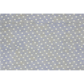 Плитка декор Евро-Керамика Флоренция синяя 9354м 400x270x8 мм