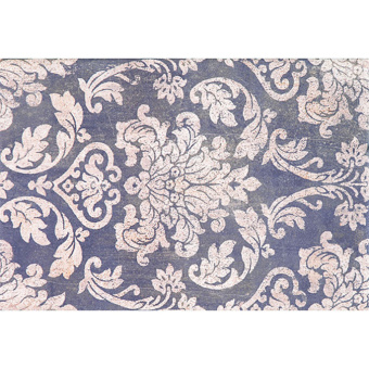 Плитка декор Евро-Керамика Тоскана синяя 400x270x8 мм