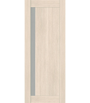 Дверное полотно Принцип Сканди Люкс лиственница крем со стеклом экошпон 700x2000 мм