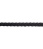 Шнур вязанный полипропиленовый 8 прядей черный d4 мм 50 м без сердечника
