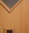 Дверное полотно Принцип Кристалл миланский орех со стеклом ламинированная финишпленка 800x2000 мм
