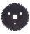 Диск пильный универсальный для УШМ Rotarex 125х22,2x мм 28 зубьев