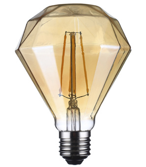 Лампа светодиодная REV VINTAGE филаментная E27 кристалл 5 Вт 2200 K теплый свет