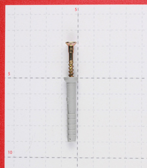 Дюбель-гвоздь Tech-Krep 6x40 мм потайная манжета полипропилен (200 шт.)