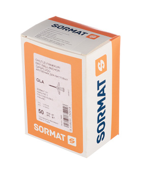 Дюбель для листовых материалов Sormat 4x60 мм нейлон OLA (50 шт.)