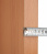Дверное полотно Verda миланский орех глухое ламинированная финишпленка 900x2000 мм