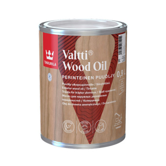 Масло Tikkurila Valtti Puuoljy для наружных деревяных поверхностей основа EC 0,9 л