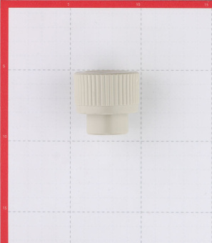 Муфта полипропиленовая FV-PLAST (217021) 20 мм х 3/4 ВР(г) серая