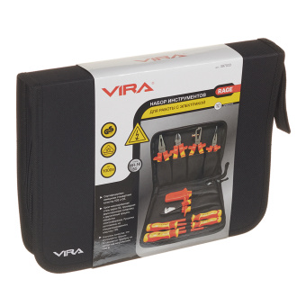 Набор инструментов электромонтажных VIRA 1000V (10 шт)