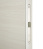 Дверное полотно VellDoris TECHNO дуб белый глухое экошпон 800x2000 мм