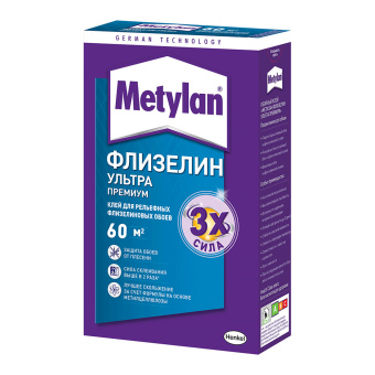 Клей для флизелиновых обоев Metylan Флизелин Ультра Премиум 500 гр