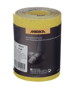 Наждачная бумага Mirka Mirox Р40 115 мм 5 м