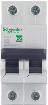 Автомат 2P 40А тип С 4.5 kA Schneider Electric Easy9