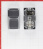 Блок (выключатель oдноклавишный и розетка с крышкой) Makel о/у IP55 серый