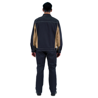 Куртка Люкс (тк.Протек,240) ПРАБО, серый/бежевый (Кур107сб)