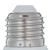 Лампа светодиодная E27 10 Вт A60 груша 4000K холодный свет