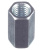 Гайка соединительная оцинкованная M8х24 мм DIN 6334 (1 шт.)