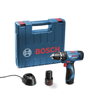 Дрель-шуруповерт аккумуляторная ударная Bosch GSB 120-LI (06019F3006) 12В 2х1,5Ач Li-Ion