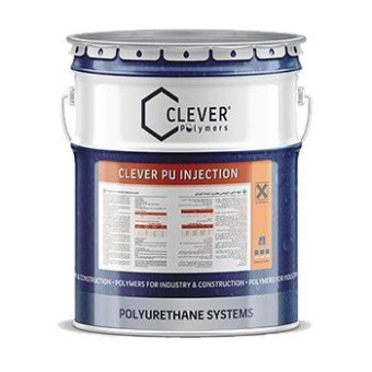 Пена CLEVER PU INJECTION, Инъекционная полиуретановая пена с низкой вязкостью.