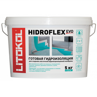 Гидроизоляционный состав Litokol Hidroflex 5 кг