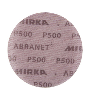 Диск шлифовальный Abranet d125 мм P500 на липучку сетчатая основа (5 шт.)