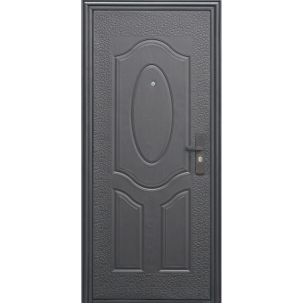 Дверь входная Е40М левая коричневый - коричневый 960х2050 мм
