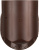 Аэратор Поливент-КТВ-вентиль для готовой кровли из металлочерепицы коричневый