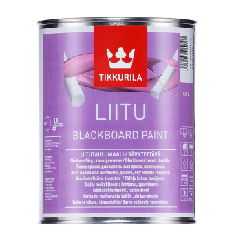 Краска для школьных досок Tikkurila Liitu C бесцветная матовая 0,9 л
